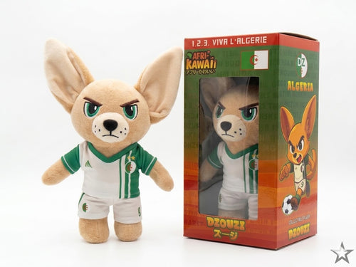 Peluche Afri-Kawaii® - Fennec Algérien DZOUZI - Edition Limitée (27cms)